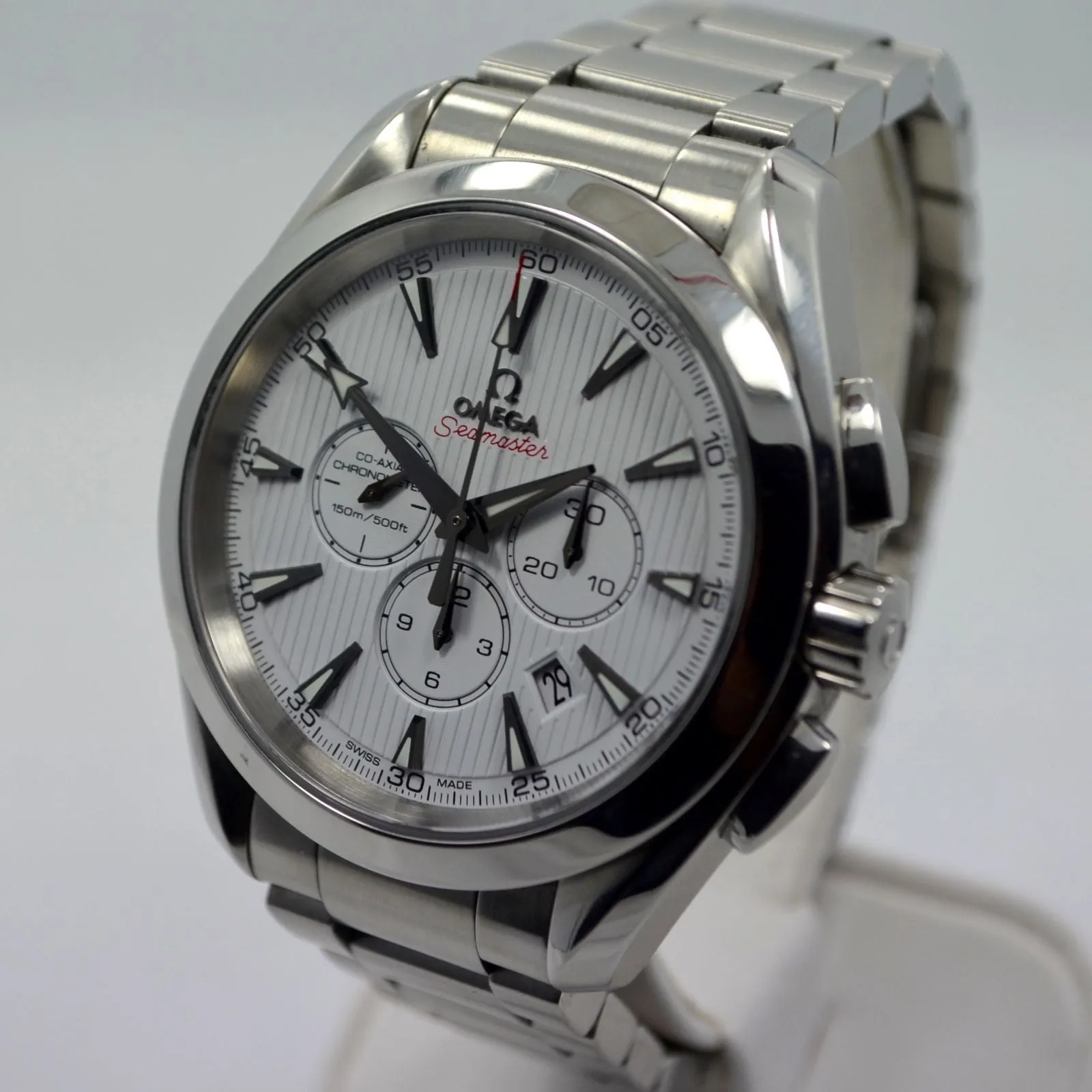 Omega Seamaster Aqua Terra 231.10.44.50.04.001 Chronograph Steel Co-Axial Watch