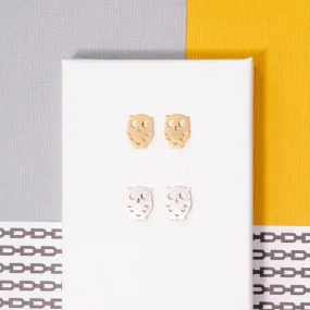 Owl Bird Post Earring