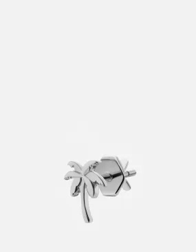 Palm Stud Earring, Sterling Silver
