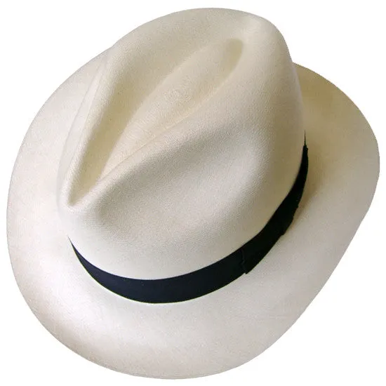 Panama Montecristi Hat - Fedora for Men (Grade 40)