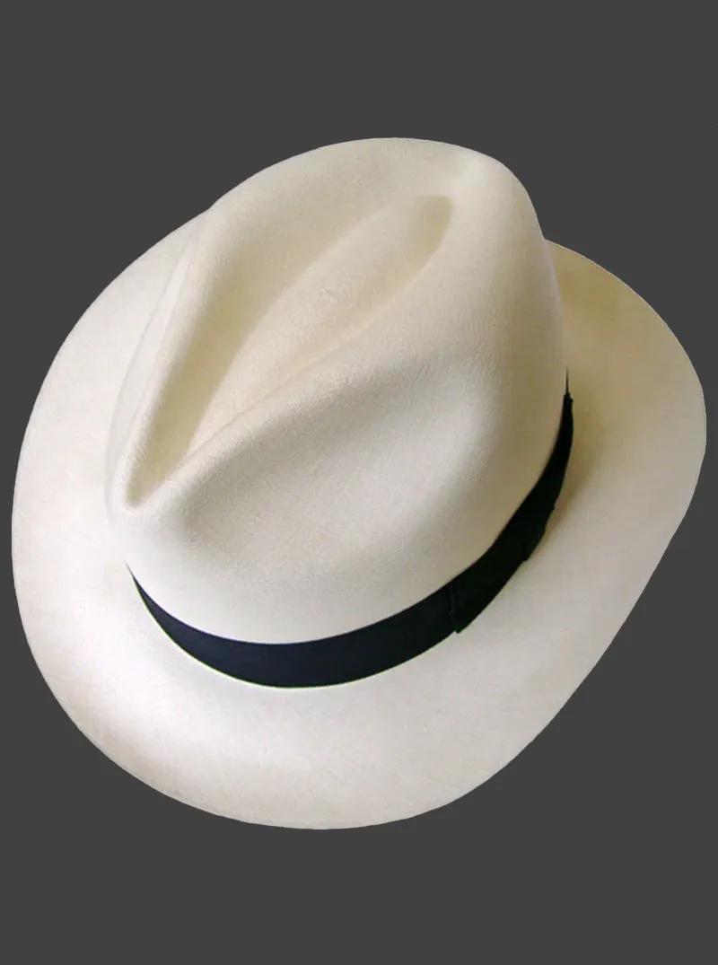 Panama Montecristi Hat - Fedora for Men (Grade 40)