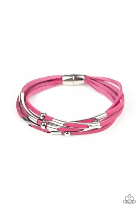 Paparazzi Bracelet ~ Modern Magnetism - Pink