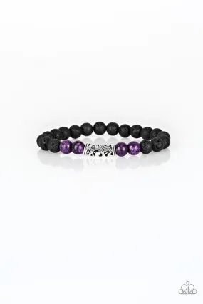 Paparazzi Bracelet ~ Modern Meditation - Purple