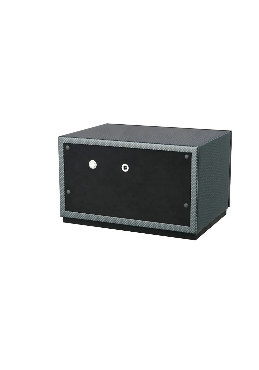 Paul Design Petite 2 Carbon Fiber Double Watch Winder with Door