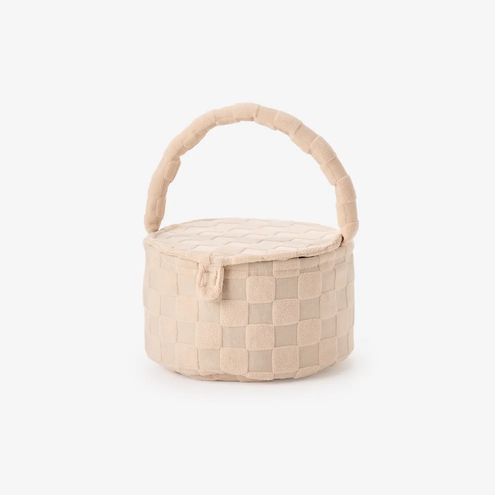 Picnic Basket & Fruits Plush Set