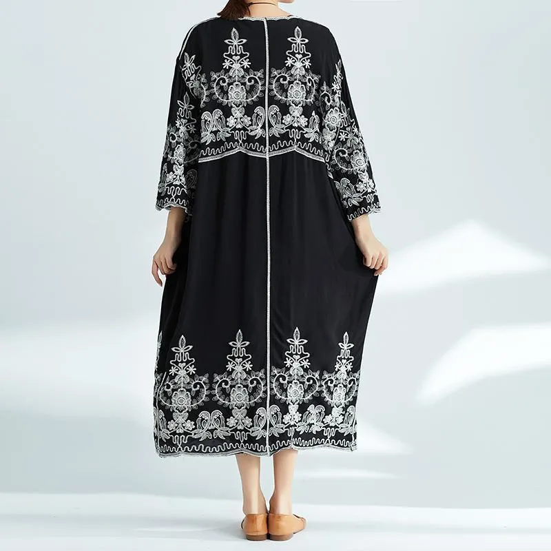 Plus-Size Increase Long Cardigan Tie Shawl National Style Retro Wild Sun Protection Clothing