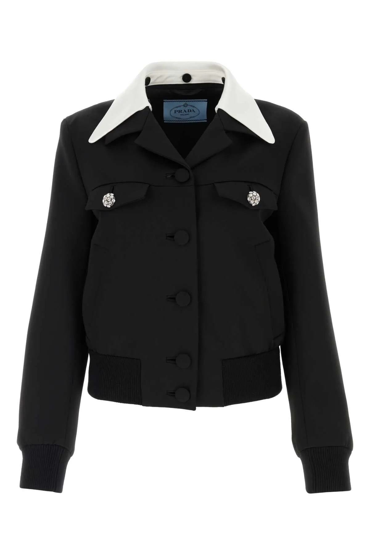 PRADA Elegant Wool Jacket for Women - Size XS
