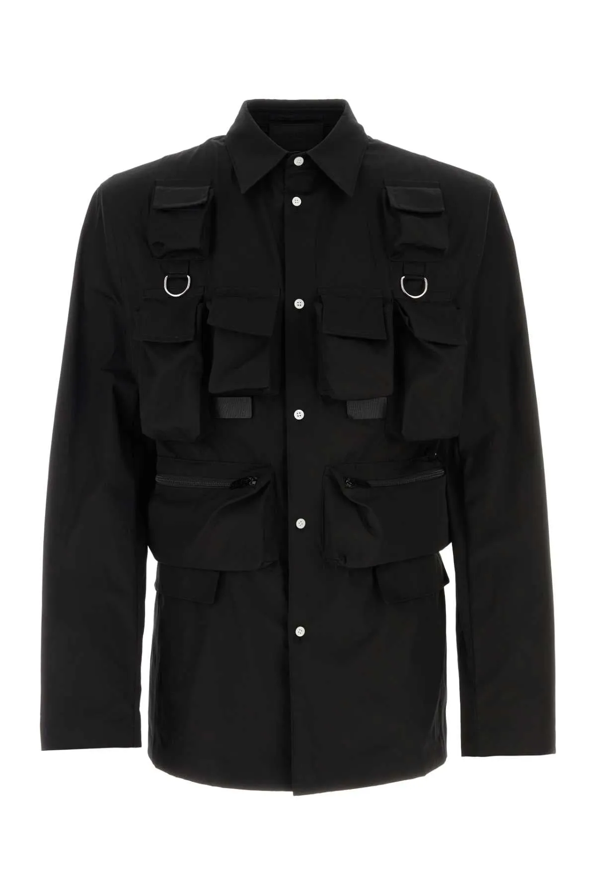 PRADA Tailored Poplin Shirt for Men - Elegant Fit