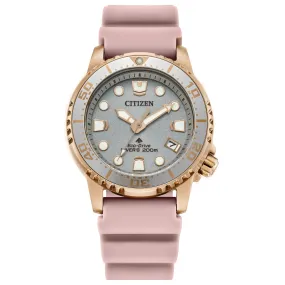 Promaster Dive Ladies Gray Dial Pink Strap