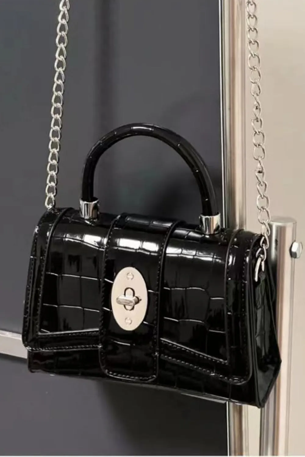 PU Leather Crossbody Bag