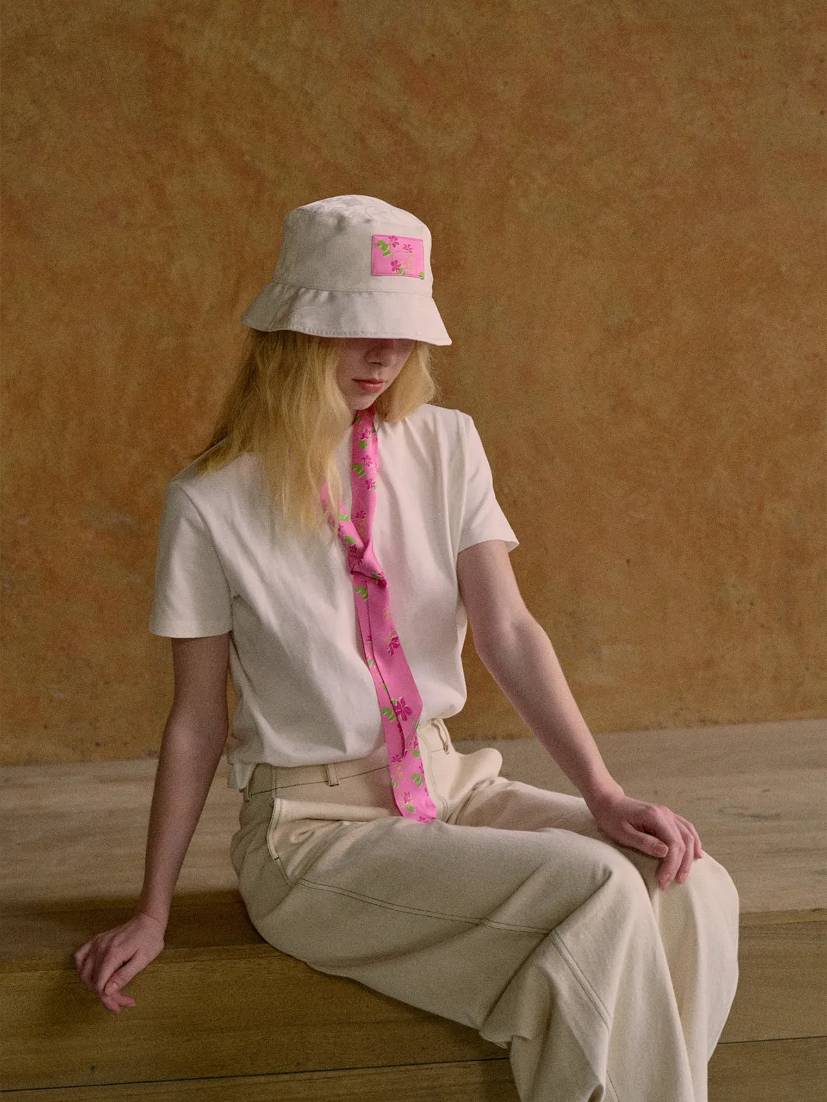 "Beach Blossom" Reversible Bucket Hat - Pink