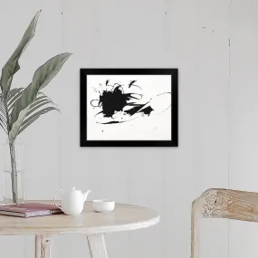 "Girlfriends' Date" Black Framed Print