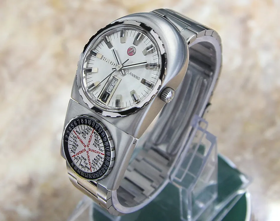 Rado Planning Rare Swiss Made Vintage Mint 1960s Watch