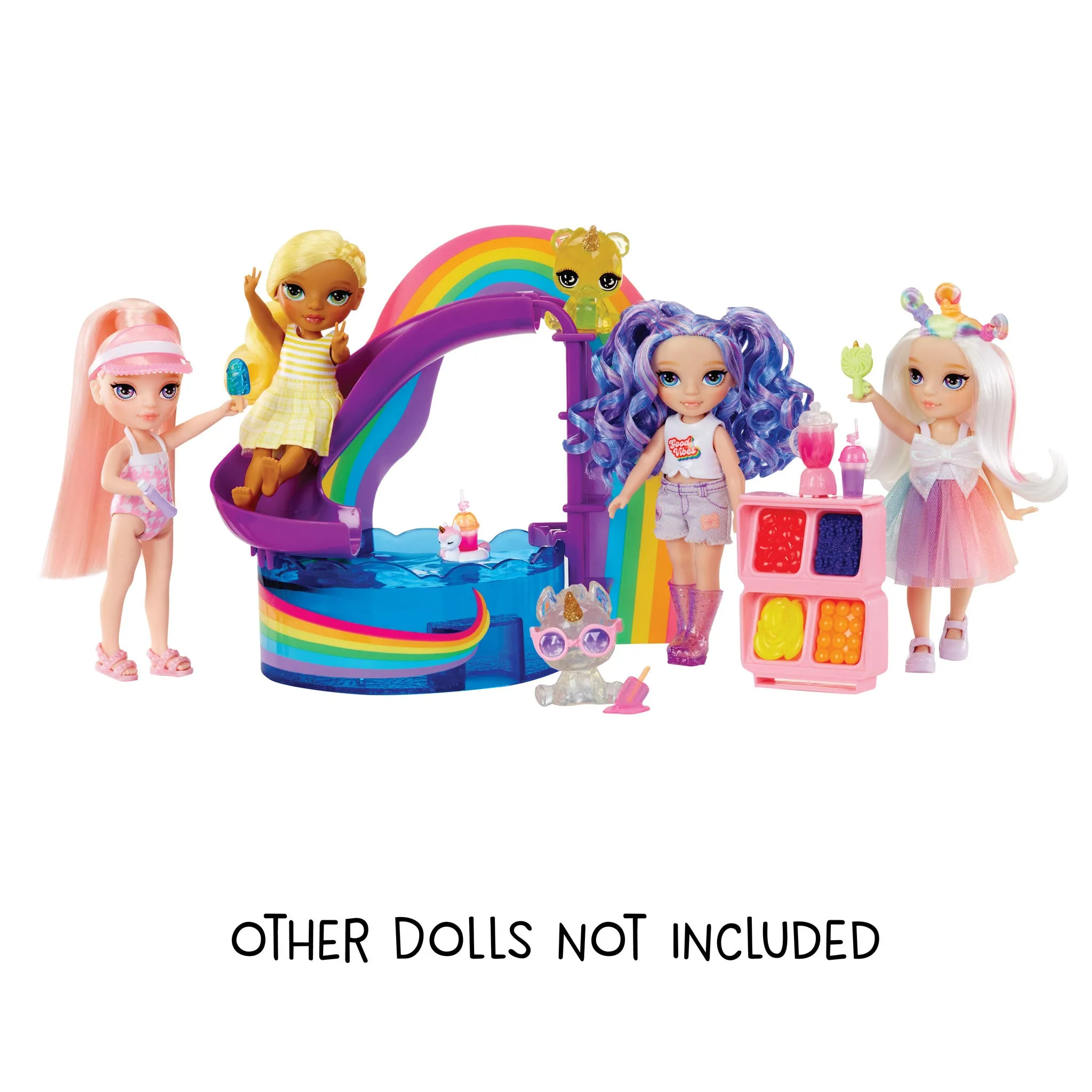 Rainbow High Little Pool Day with Blush Playset