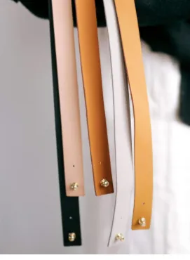 Removable Leather Hat Bands