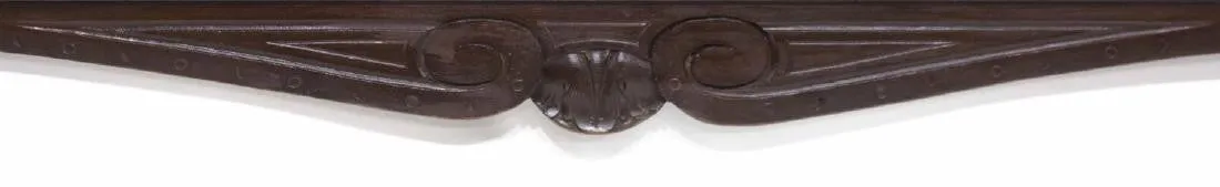 RENAISSANCE REVIVAL STYLE CARVED WALL HAT RACK, 19th Century ( 1800s )