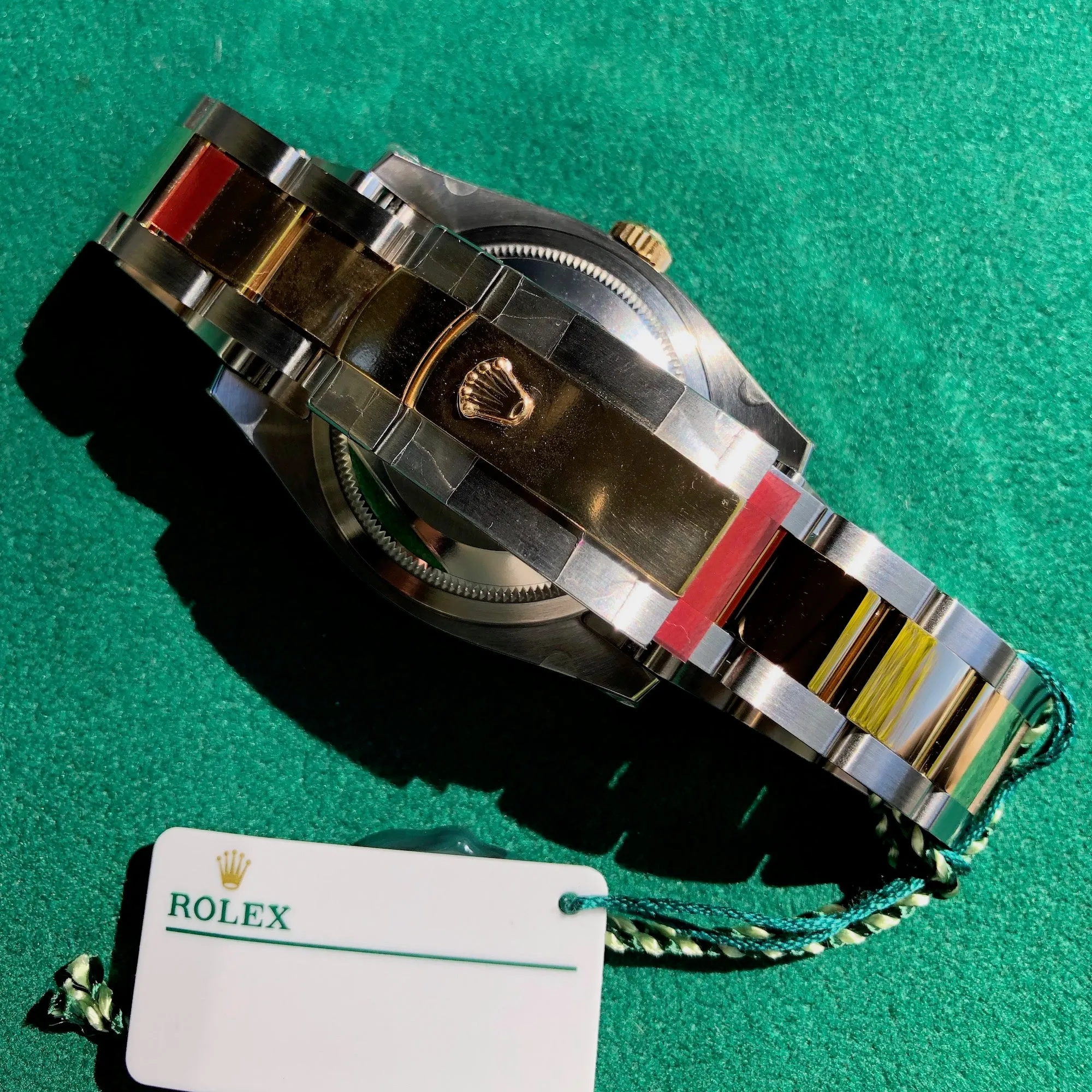 Rolex Datejust 116233 White Roman Two Tone Steel Gold Oyster Wristwatch Box & Papers New Unworn