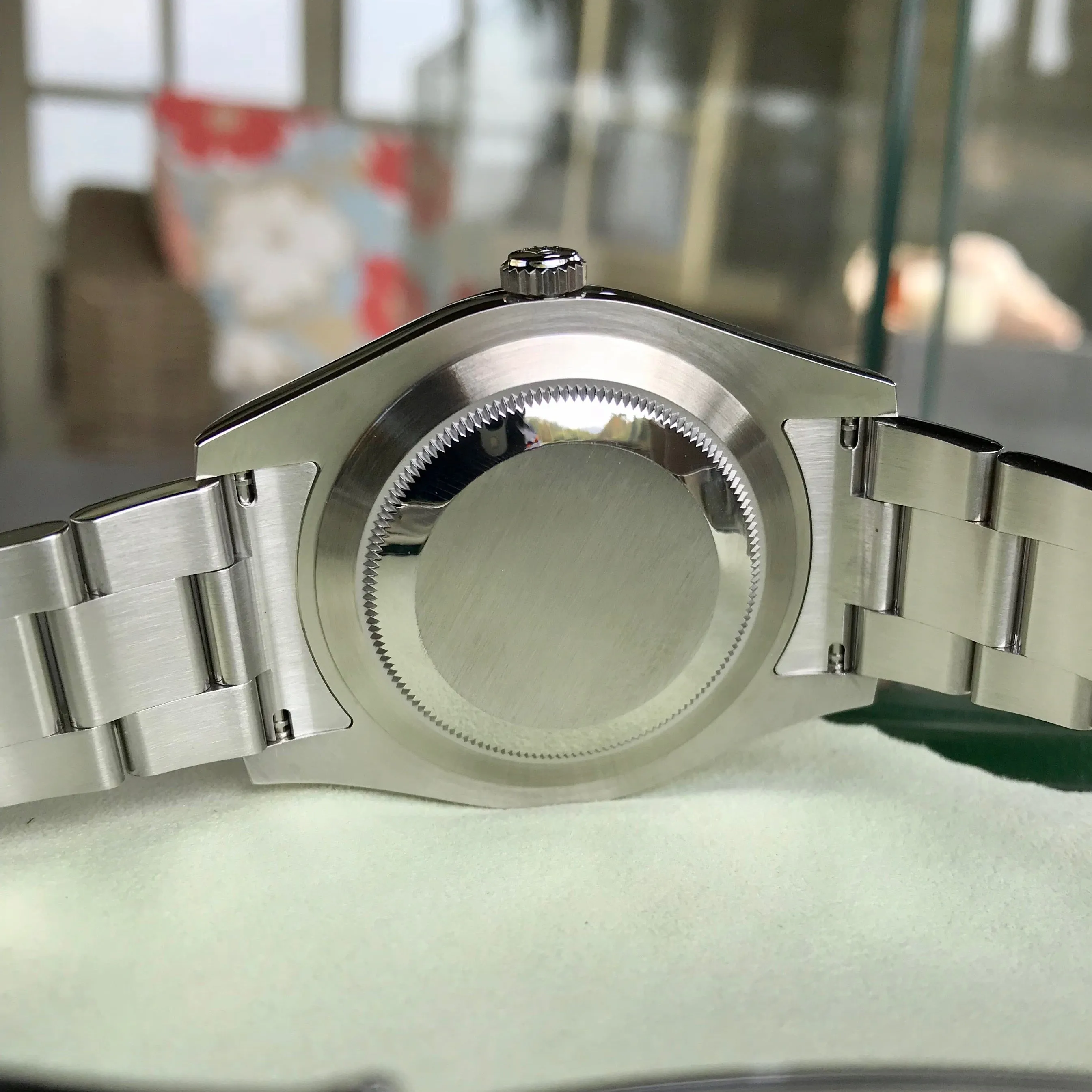 Rolex Datejust II 116300 White Stick 41mm Oyster Automatic Wristwatch Box Papers