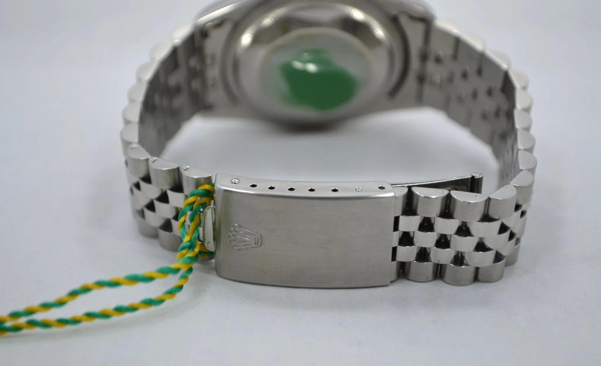 Rolex Datejust Turnograph Thunderbird Silver Tapestry Dial 16264 "U" 1997 Watch
