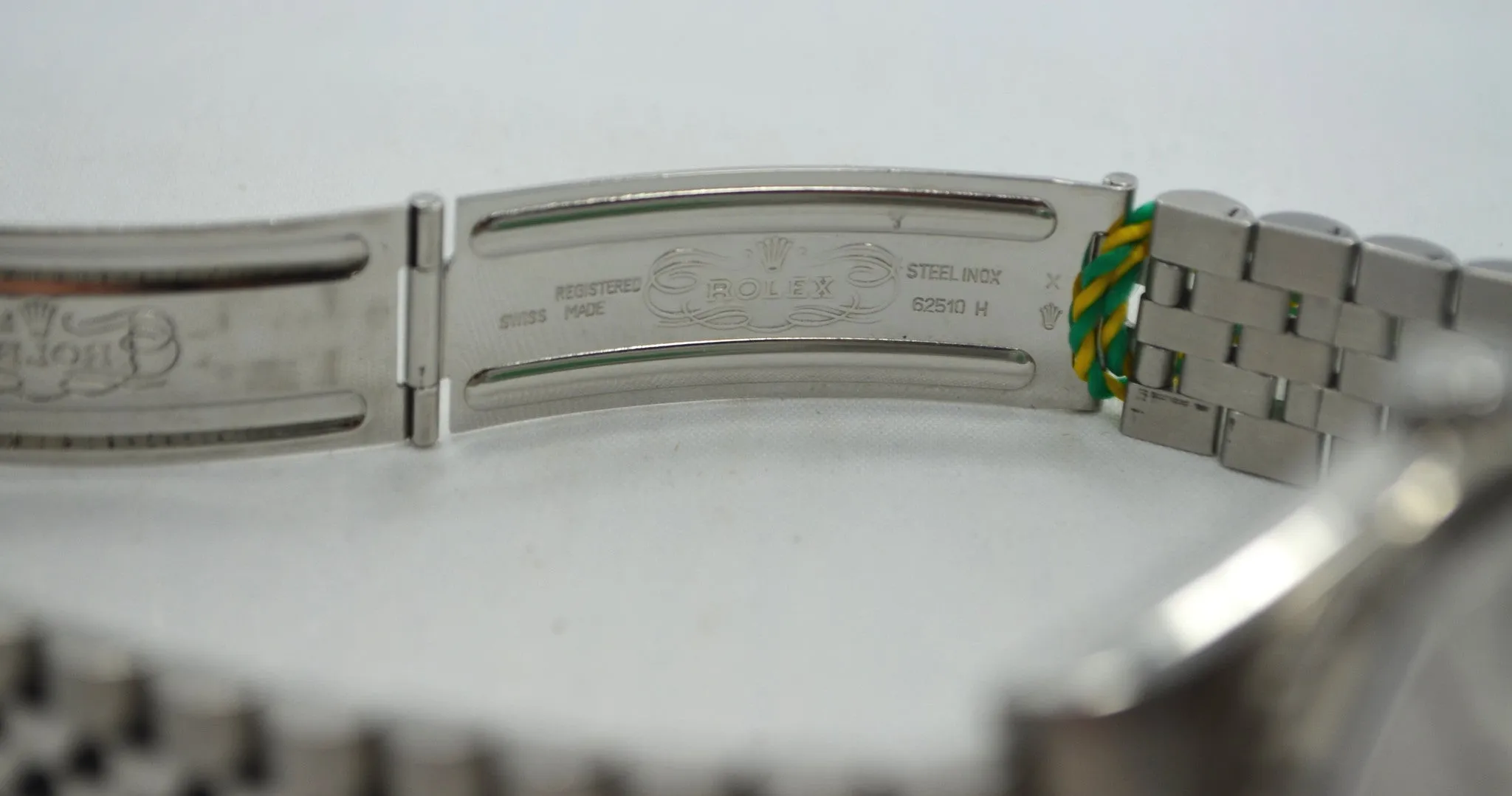 Rolex Datejust Turnograph Thunderbird Silver Tapestry Dial 16264 "U" 1997 Watch