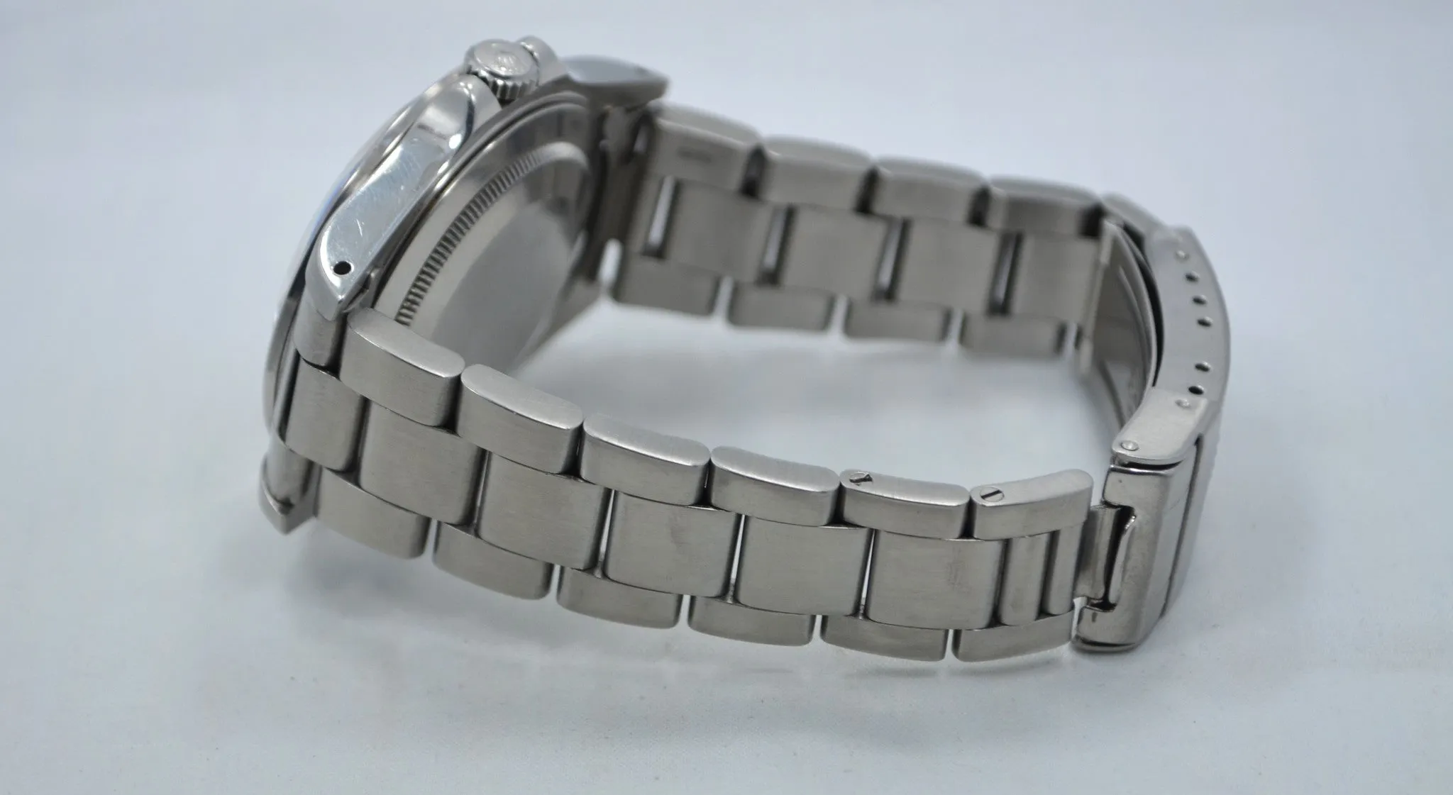 Rolex Explorer II 16570 GMT Black Dial "X" Serial 1991 Automatic Steel Watch