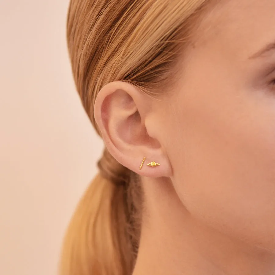 Rope Stud Earring