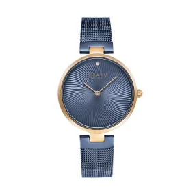 Rose Gold Diamant Ocean Women's Watch by Obaku