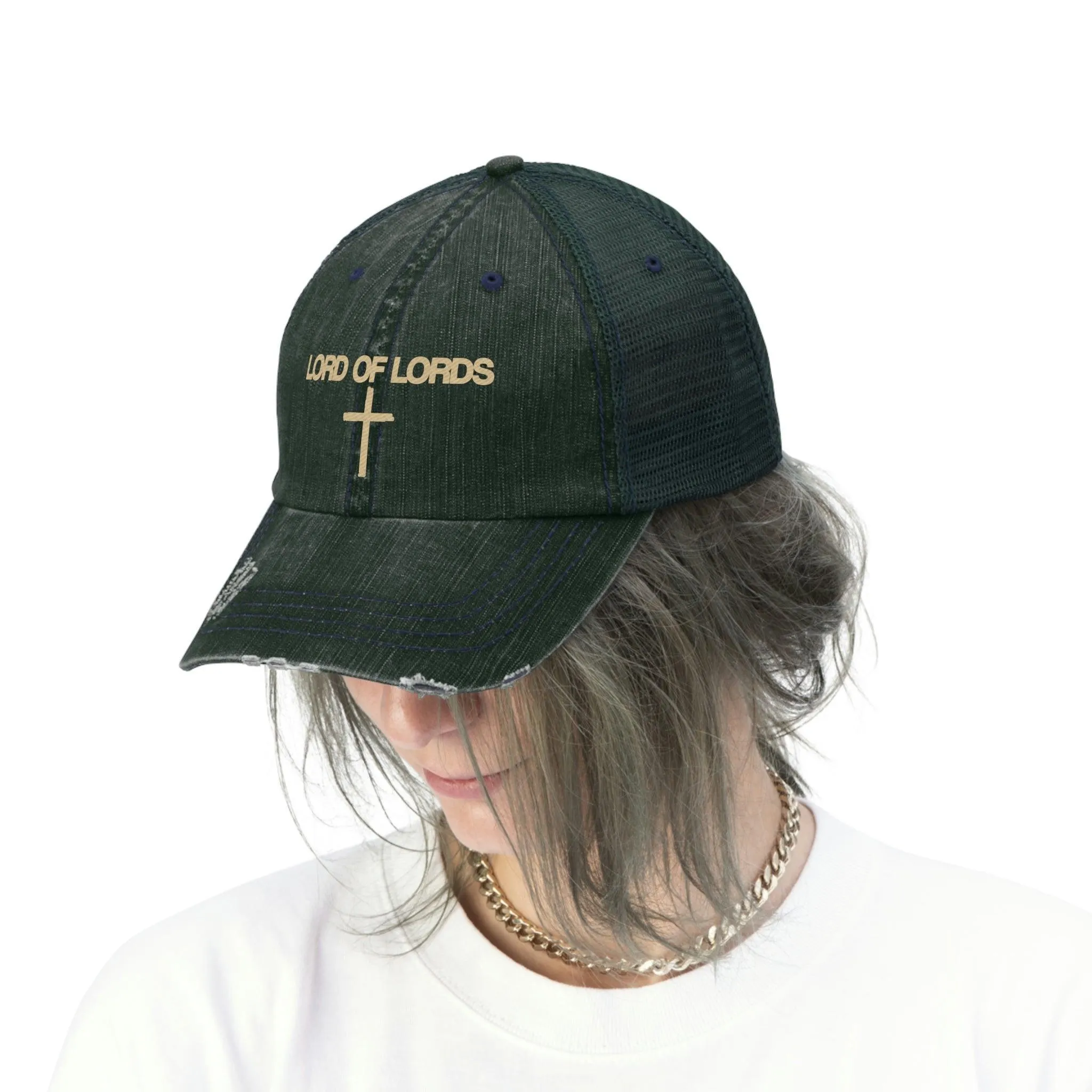 Rugged Lord of Lords Trucker Hat