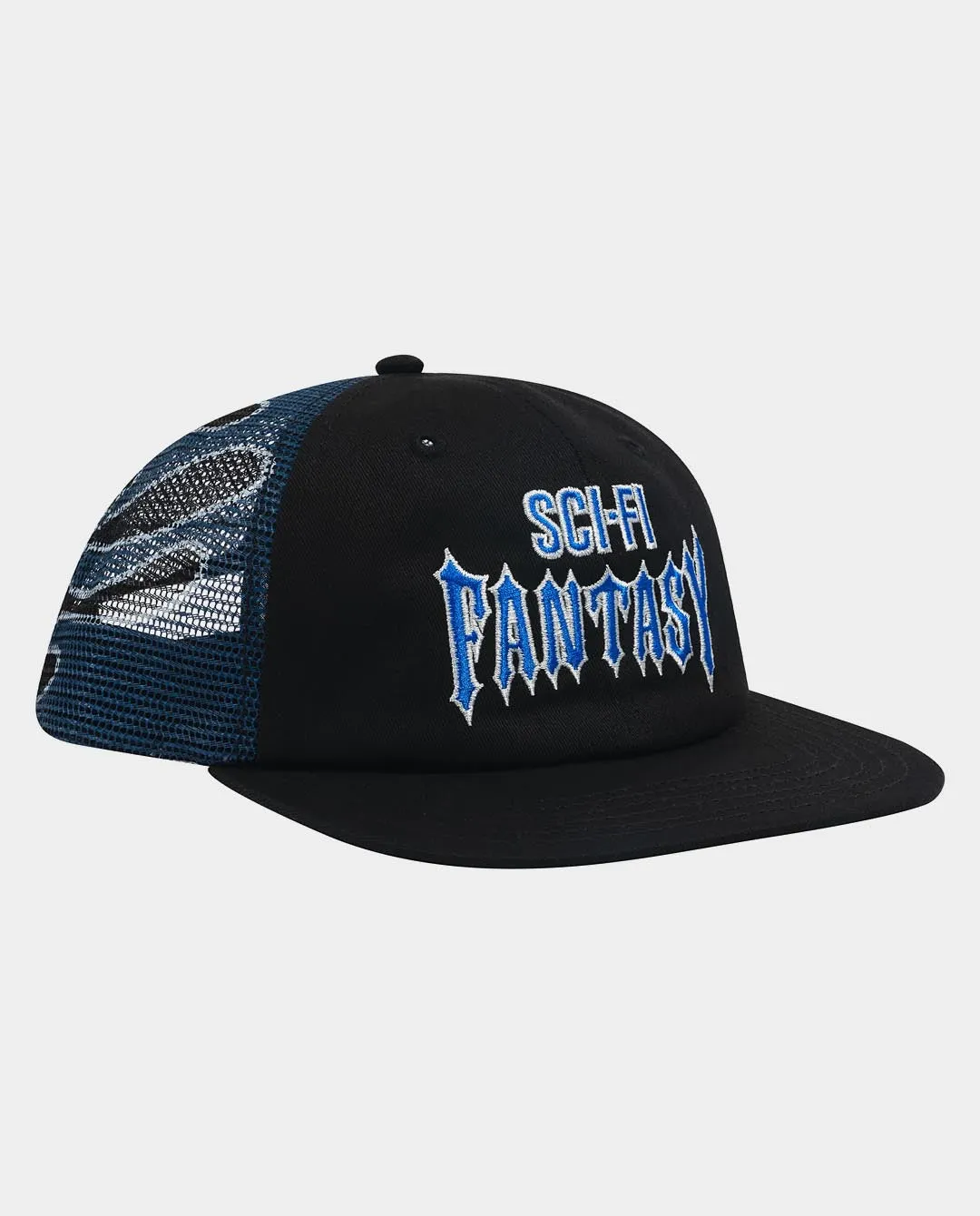 Sci-Fi Fantasy - Biker logo Hat - Black
