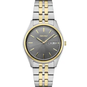 Seiko Essentials Collection 36.9mm Two Tone Quartz Watch