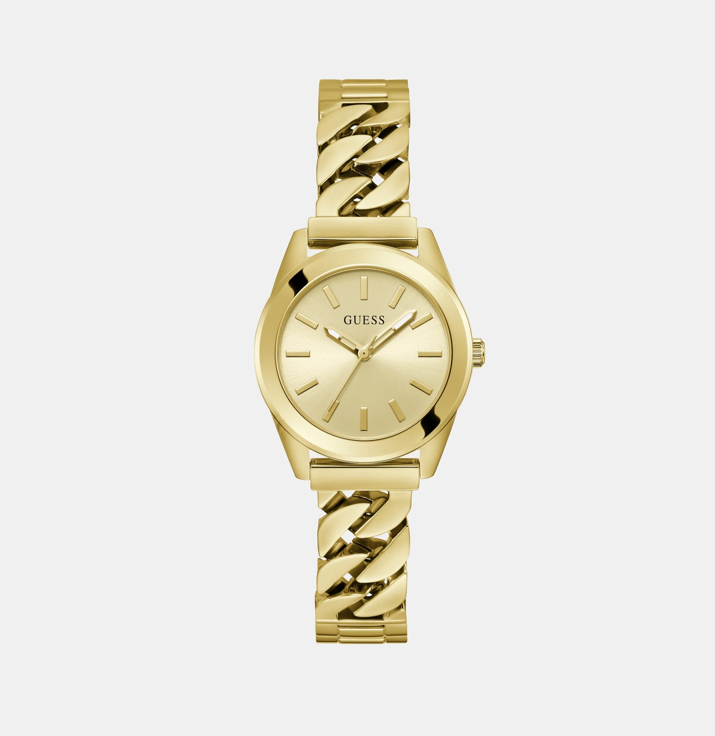 Serena Women Champagne Analog Stainless Steel Watch GW0653L1