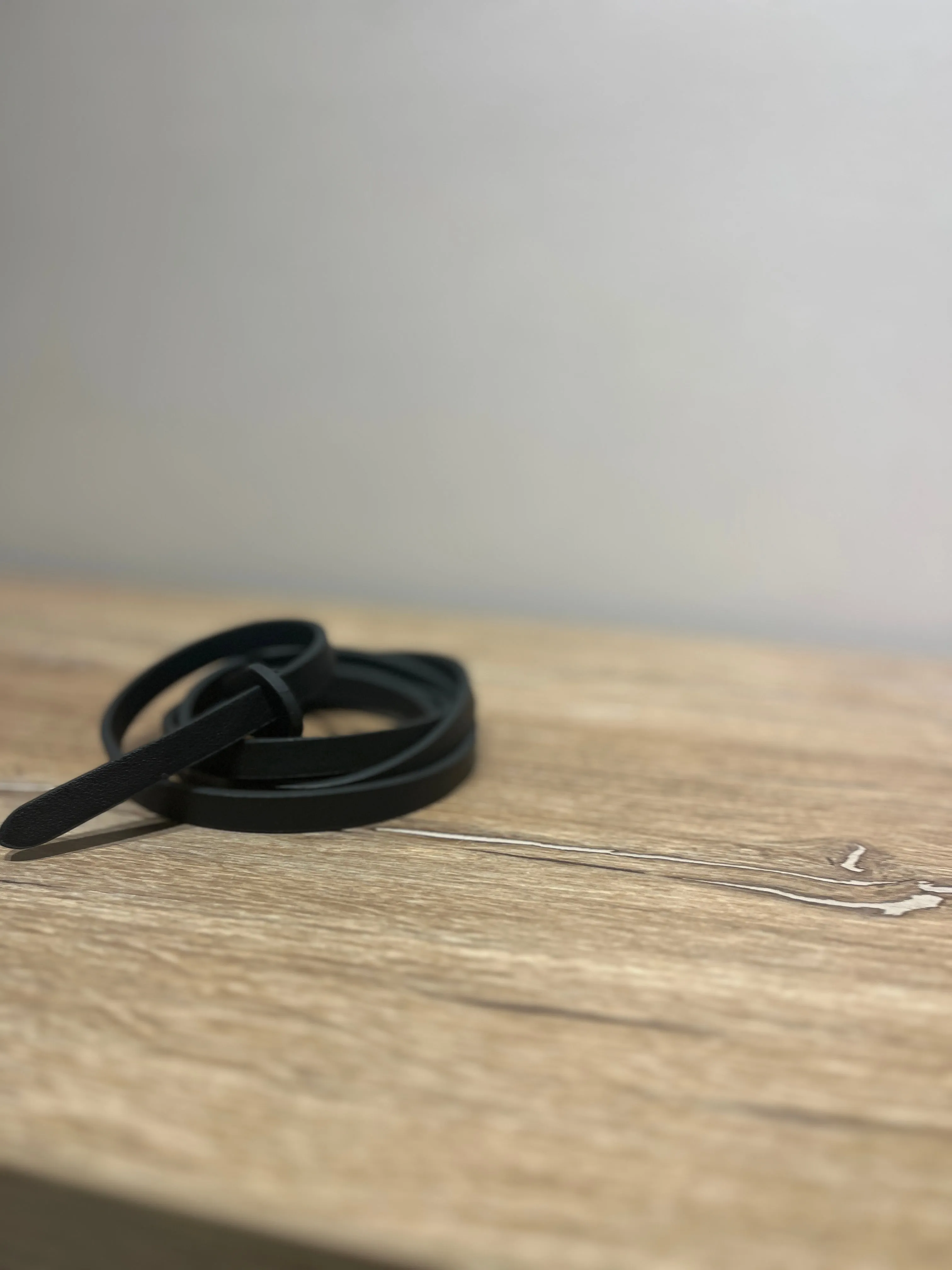Sleek slider Brown  belt