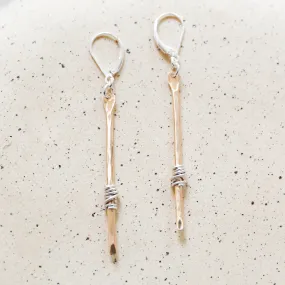 sparky stem earrings