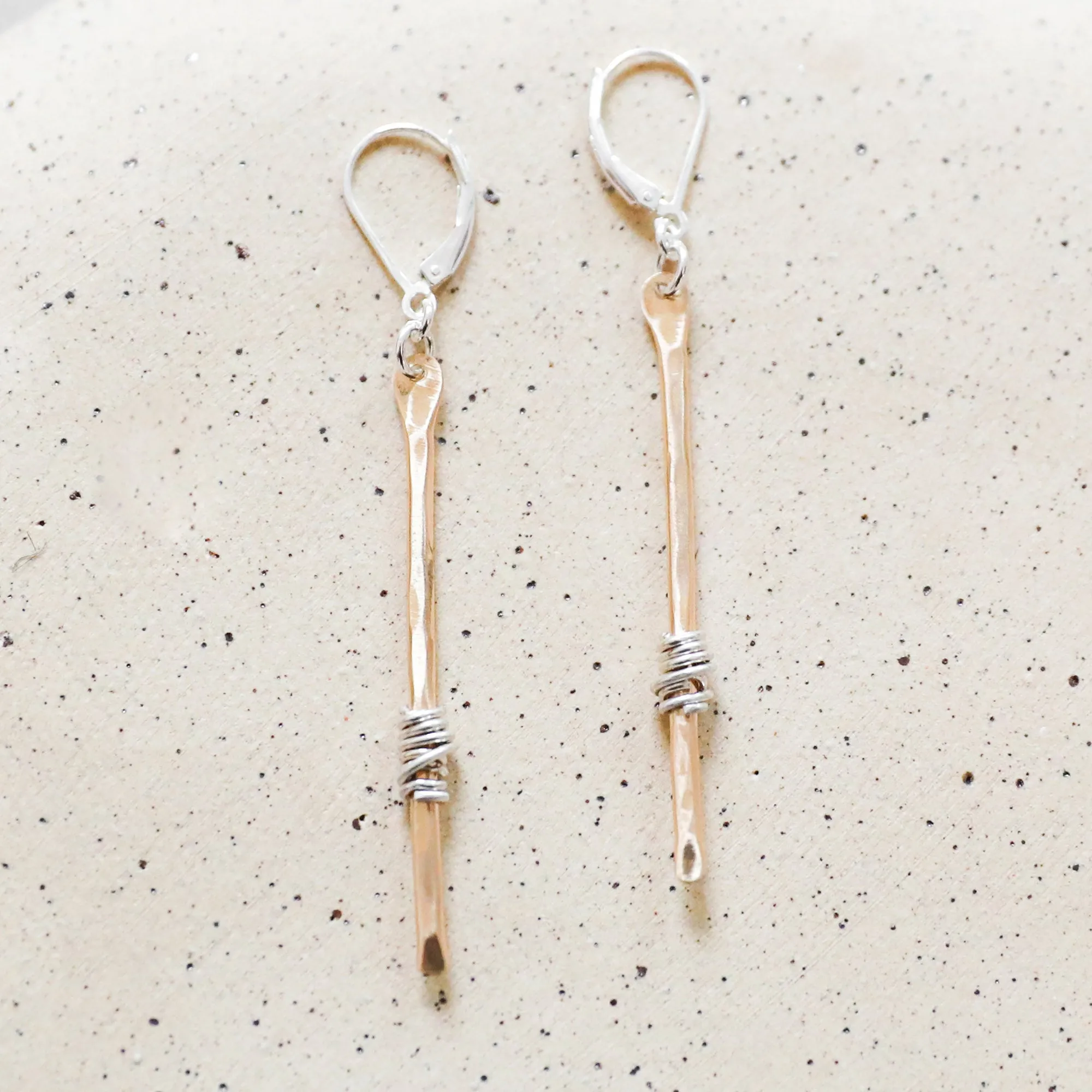 sparky stem earrings