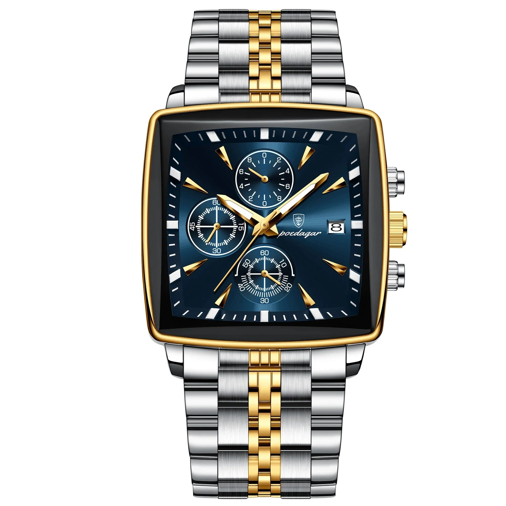 Sport Man Wristwatch – Waterproof Luminous Chronograph Quartz Men's Watch