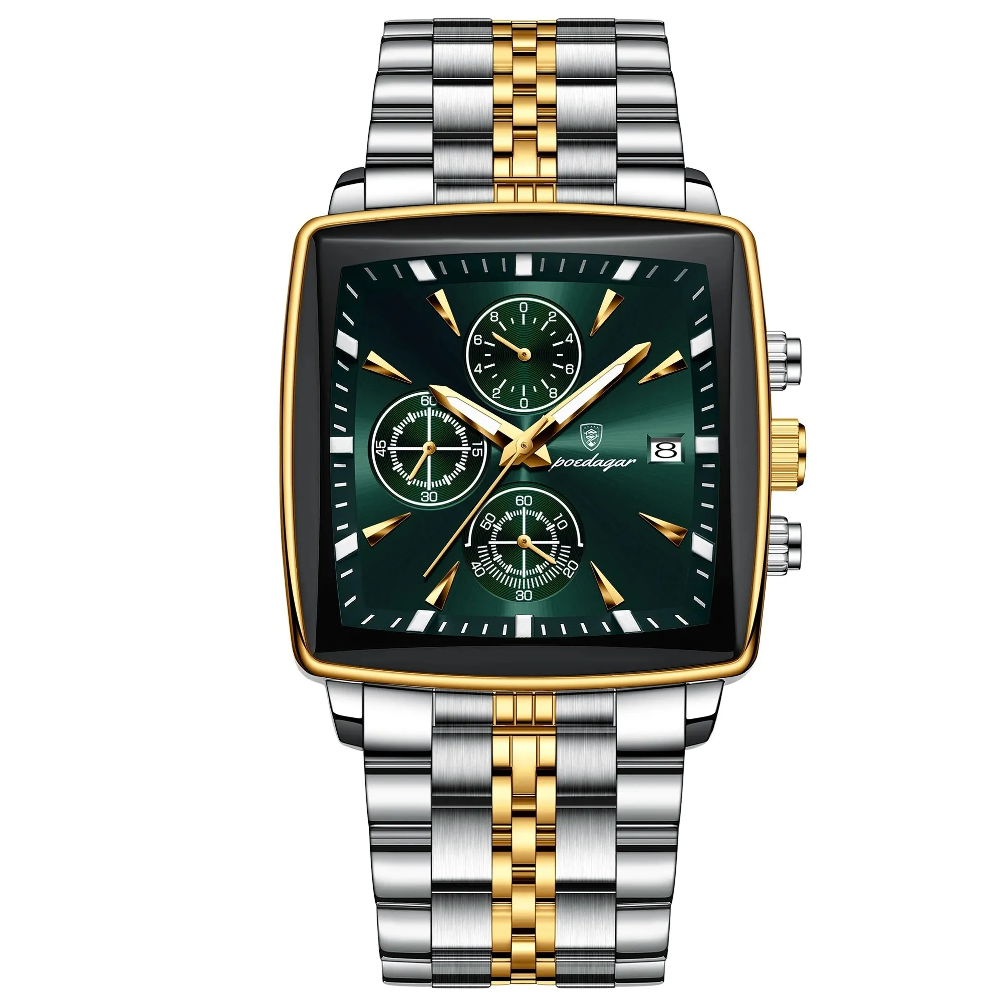 Sport Man Wristwatch – Waterproof Luminous Chronograph Quartz Men's Watch