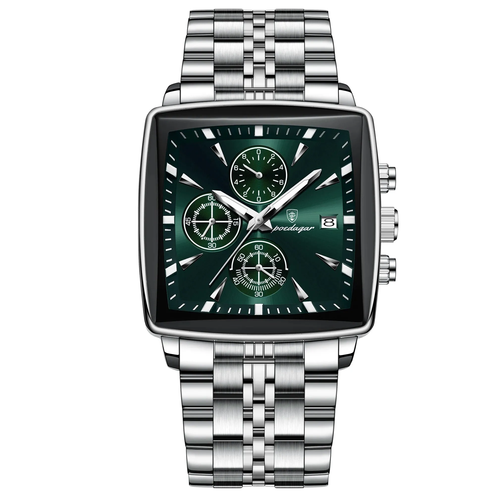 Sport Man Wristwatch – Waterproof Luminous Chronograph Quartz Men's Watch