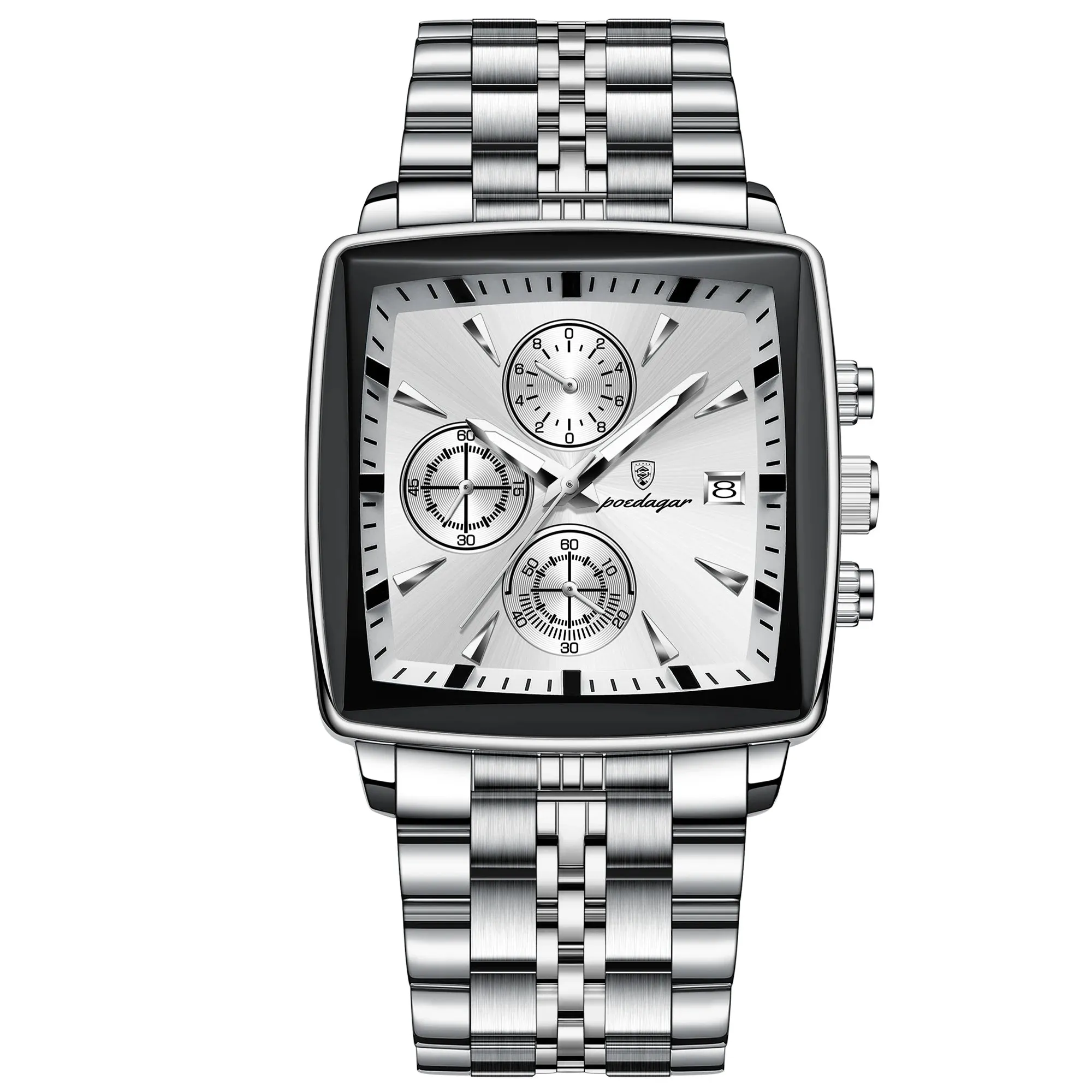Sport Man Wristwatch – Waterproof Luminous Chronograph Quartz Men's Watch