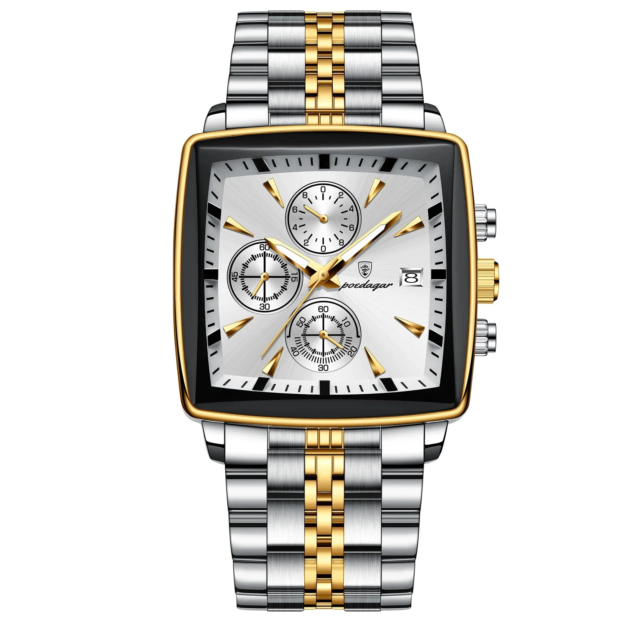 Sport Man Wristwatch – Waterproof Luminous Chronograph Quartz Men's Watch
