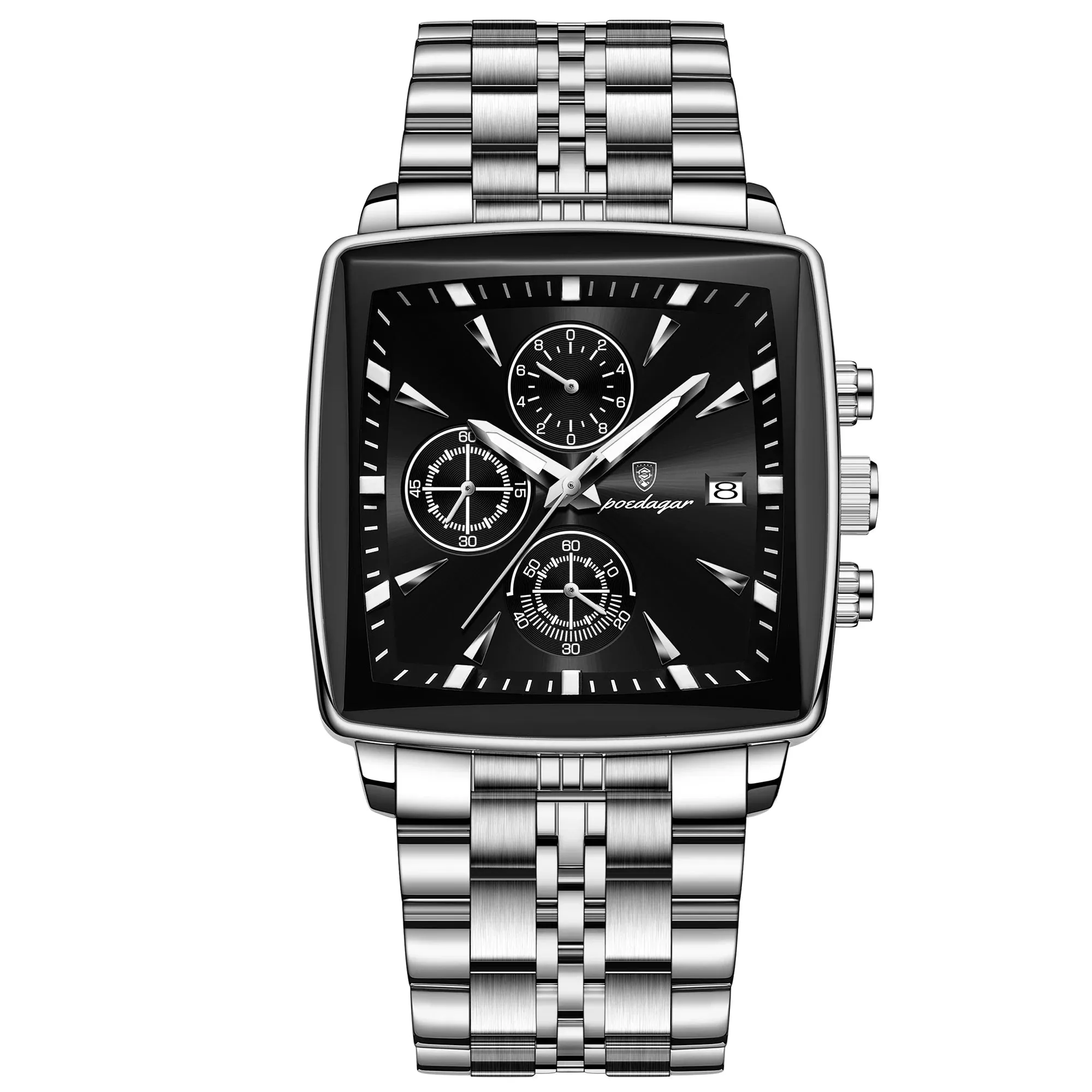 Sport Man Wristwatch – Waterproof Luminous Chronograph Quartz Men's Watch