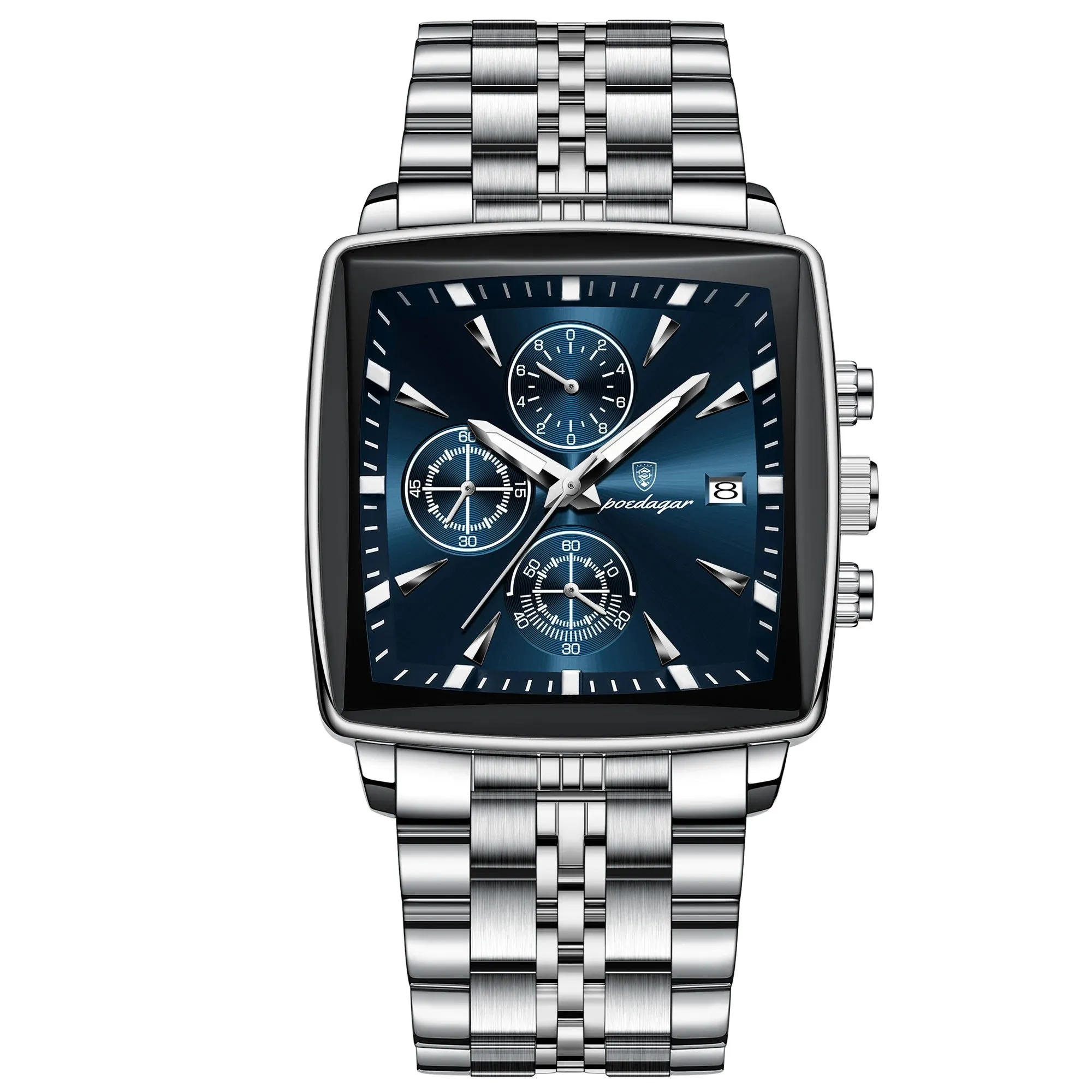 Sport Man Wristwatch – Waterproof Luminous Chronograph Quartz Men's Watch