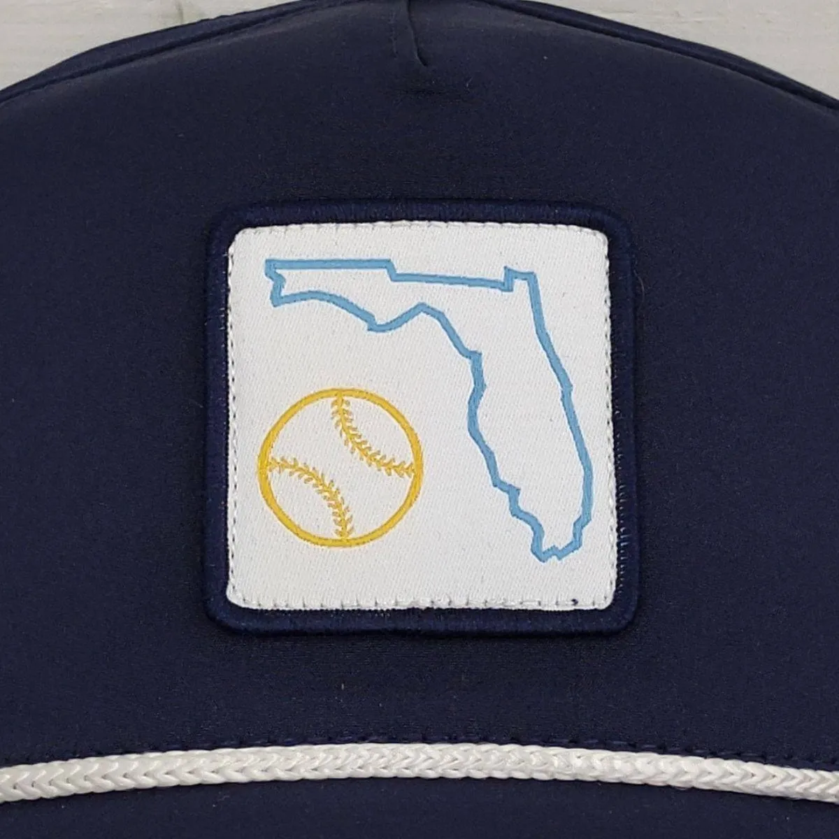 Sportiqe Navy Blue Florida Baseball Adjustable Cap