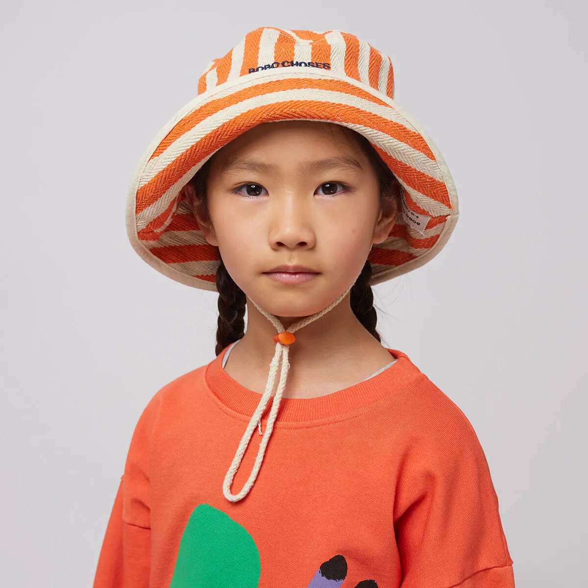 Striped Bucket Hat by Bobo Choses