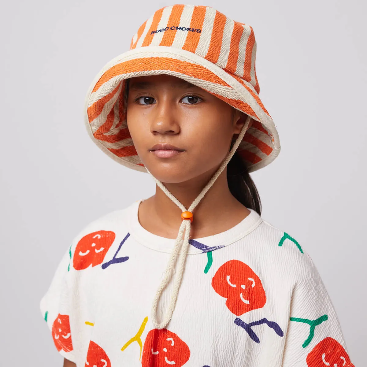 Striped Bucket Hat by Bobo Choses