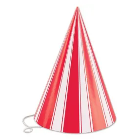 Striped Cone Hat