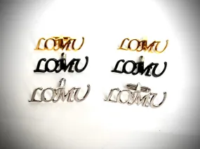 Stylish & Bold LOMU Cuff Links