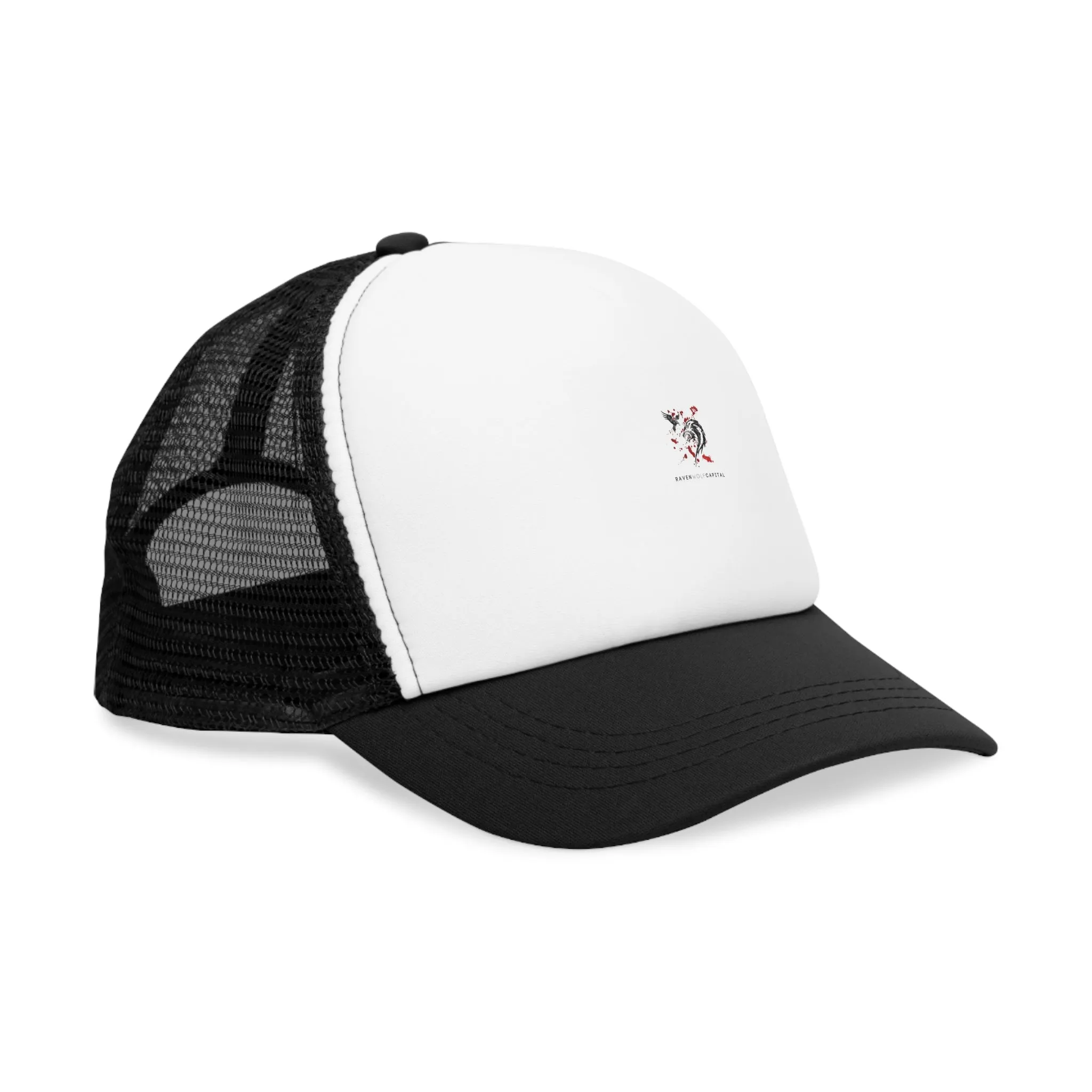 Stylish Mesh Cap with Artistic Design