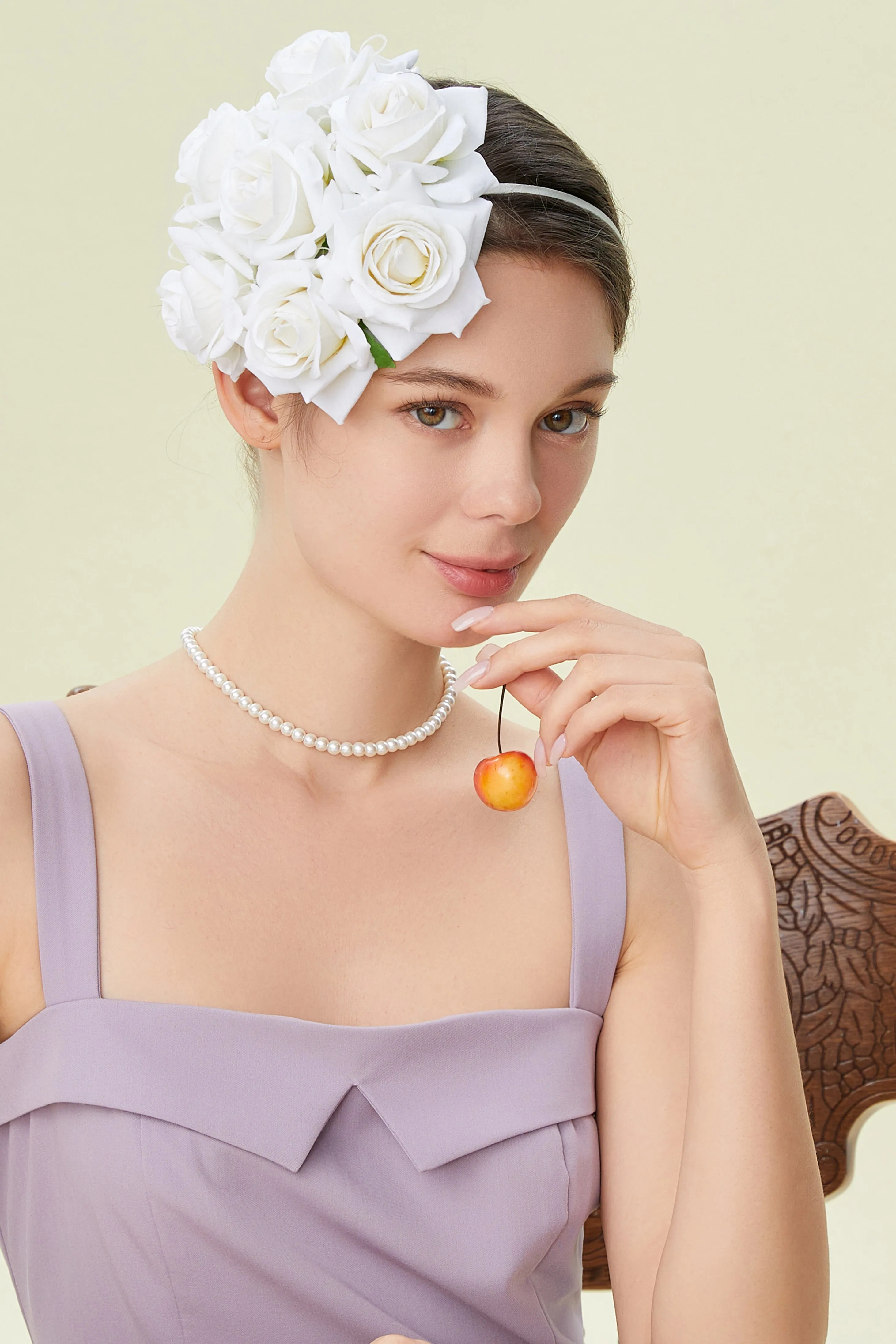 Stylish Pillbox Floral Fascinate Hat