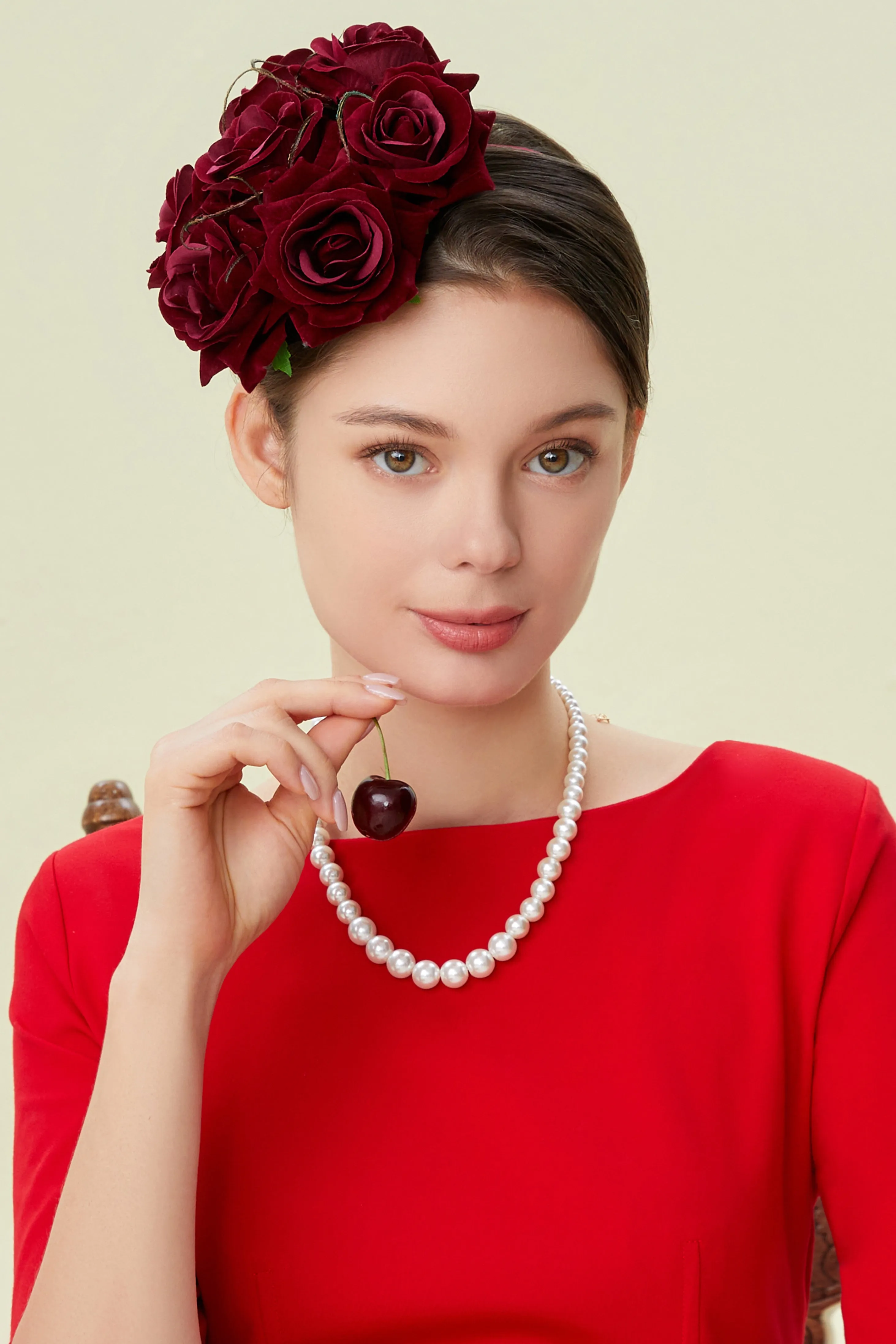 Stylish Pillbox Floral Fascinate Hat