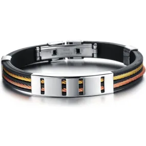 Sunrise Men's Stainless Steel Bracelet